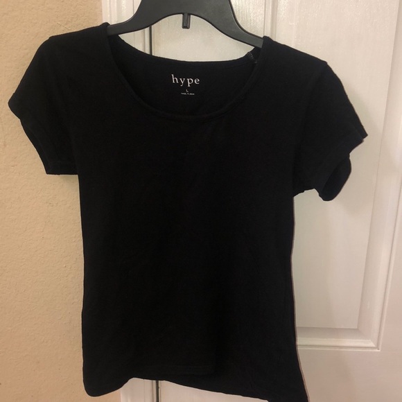 plain black tee - Picture 1 of 3